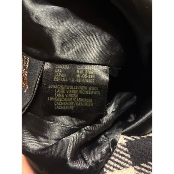 Vintage Escada Margaretha Ley Gingham Blazer Wool Cashmere Old Money Mob Wife - Picture 9 of 13